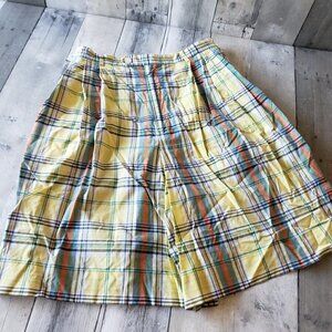 Vintage Ralph Lauren Women's Plaid Shorts - Size 8